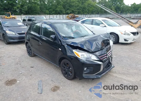 2022 Mitsubishi Mirage Black Edition/Se из США, поврежденный, VIN ML32AWHJ7NH005410